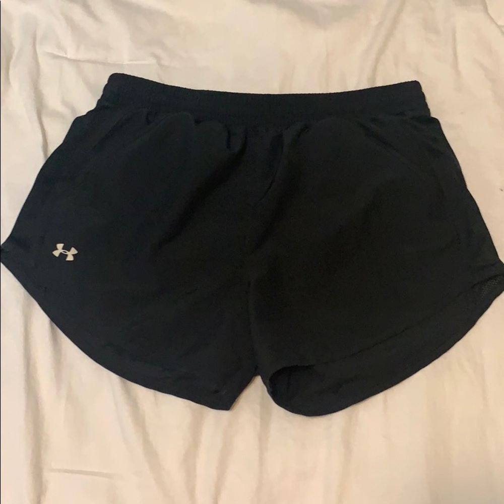 COPY - Under Armour Black “Fly-By” shorts